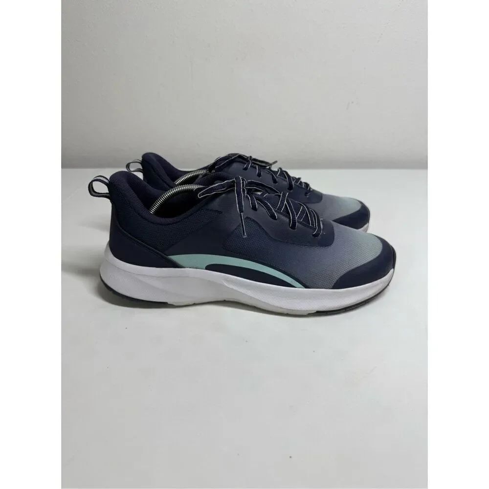 Athletic Works Men’s Lifestyle Mesh Jogger Sneakers Size 11 Blue White